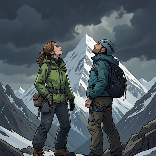 Boukreev and Lene’s Trust from "The Climb". This flow traces the trust Lene Gammelgaard places in Anatoli Boukreev and his efforts to help her make a safer summit decision.