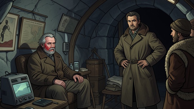 The Living Father from "Washington Black". The Living Father A Difficult Reunion At the Arctic camp, Titch finds Sir James alive in an igloo among the expedition’s companions.