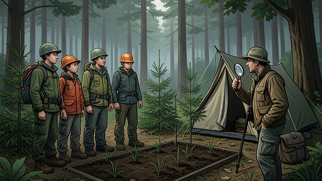 The Project Takes Shape from "Barkskins". The Project Takes Shape A Field Team Sapatisia establishes a restoration program that hires young workers and partners with conservation groups.