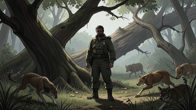 A Woodsman’s Doubt from "Barkskins". A Woodsman’s Doubt The Falling Web René senses that each cut tree breaks connections among human, animal, and forest life.