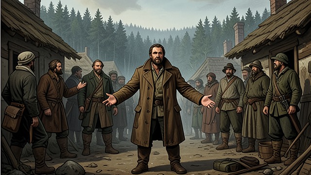 A Second Return from "Barkskins". A Second Return Witnessing Desolation Aaron returns to Nova Scotia and finds a village afflicted by hunger, sickness, and attacks on its people.