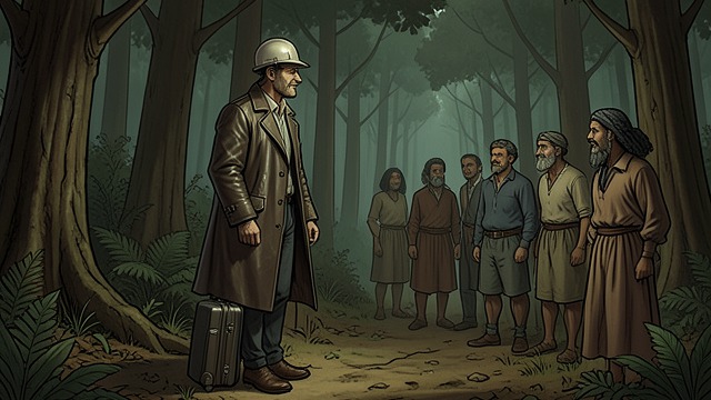 Bone’s Arrival from "Barkskins". Bone’s Arrival Industrial Plans Abroad Albert Bone arrives hoping to establish an ax factory and extend his business into New Zealand.
