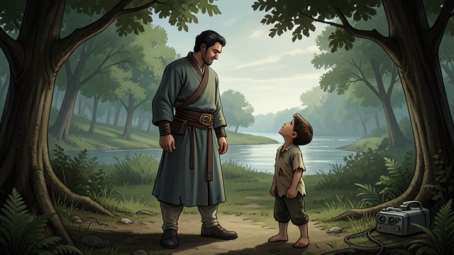 Kuntaw and Tonny from "Barkskins". Kuntaw and Tonny A Father’s Absence Kuntaw leaves his son Tonny with Malaan, failing to give him the hunting skills and support he needs.