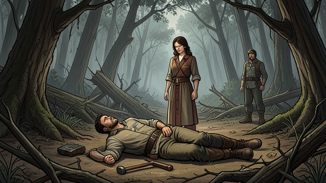 The Garden Betrayal from "Barkskins". The Garden Betrayal Violence and Shame Charley assaults Caroline, and James Bardawulf strikes him with a club, leaving him gravely injured.