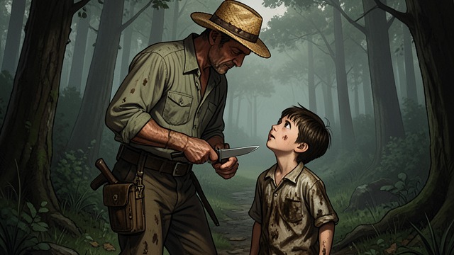 Violence Over Property from "Barkskins". Violence Over Property A Boy Injured Duquet attacks a boy working on land he claims, using threats to extract information.