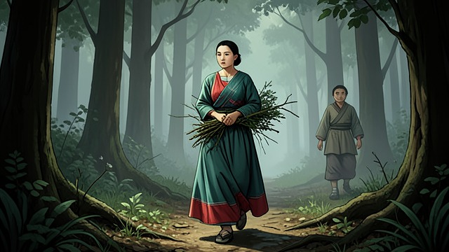 A Daughter’s Return from "Barkskins". A Daughter’s Return Searching for Kin Sapatisia visits her Mi’kmaw relatives, connecting family memory with her study of plants and forests.