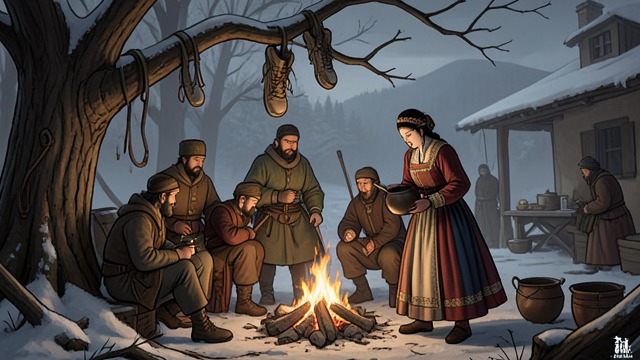Arrival at Odanak from "Barkskins". Arrival at Odanak A Larger Community At Odanak, the siblings encounter relatives, craftspeople, and traditions absent from their isolated woodland childhood.