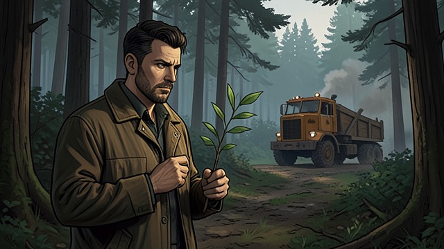 The First Seedling Idea from "Barkskins". The First Seedling Idea Replanting as Obligation Dieter argues that timber companies must replace the trees they cut and plan on a longer time scale.