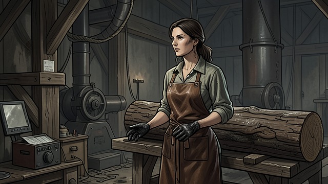 A Place in Business from "Barkskins". A Place in Business Resistance and Permission James doubts that a woman can work in the timber trade but agrees to consider her request.