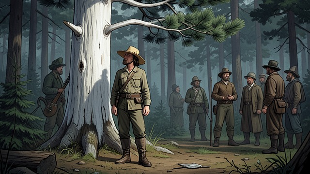 Maine’s Mast Pines from "Barkskins". Maine’s Mast Pines A Colonial Commodity Charles Duquet sees white pine as a resource for ships and a route to durable wealth.