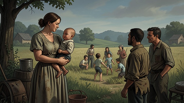 The Sibling Rescue from "Barkskins". The Sibling Rescue A Harmful Marriage Elise’s life with Luçon Brassua becomes unhappy and violent, leaving her isolated with children.