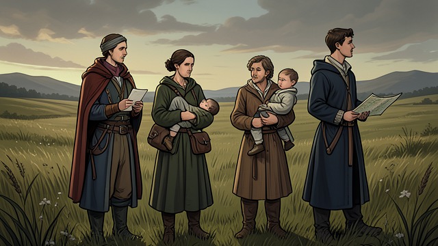 A Family Scattered from "Barkskins". A Family Scattered Children Across Places Jinot, Elise, Josime, and Aaron live apart, each searching for work, relatives, or a life that can hold them.