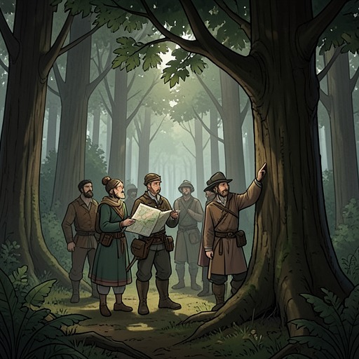 The Meaning of Forest from "Barkskins". This flow traces competing understandings of forests as living communities, sacred landscapes, economic resources, and managed crops.