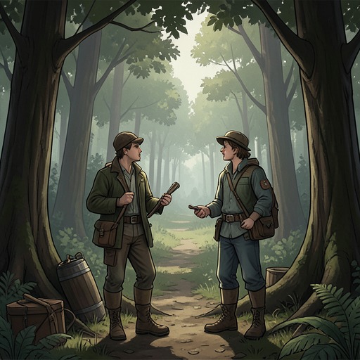 Jeanne and Felix Find Their Work from "Barkskins". This flow traces cousins Jeanne and Felix from family closeness and academic uncertainty into collaborative forest-restoration work.