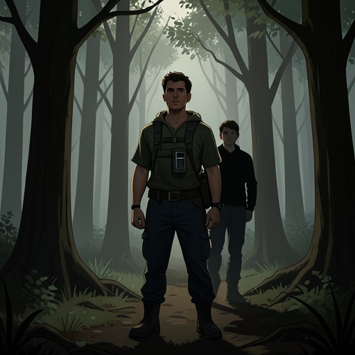Dieter and Charley from "Barkskins". This flow traces the bond between a father committed to managed forestry and a son drawn toward wild forests and personal exile.