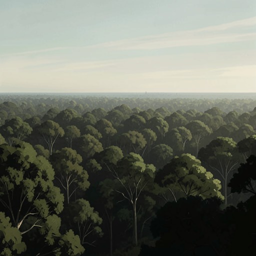 The Inexhaustible Frontier from "Barkskins". This flow traces the recurring belief that North American forests are limitless, and the repeated evidence that abundance can be exhausted.