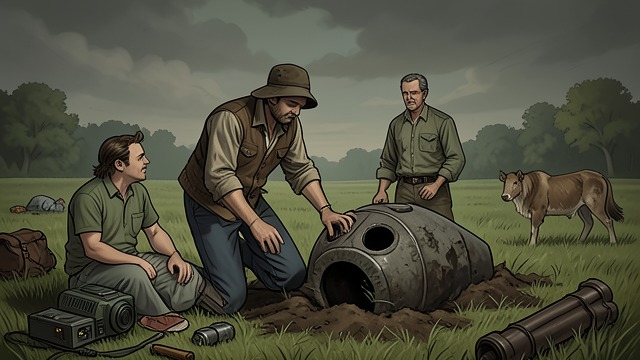 A Picnic on a Meadow from "Roadside Picnic". A Picnic on a Meadow A Familiar Scene Pilman imagines visitors stopping at a roadside meadow, leaving litter, and departing without noticing nearby animals.