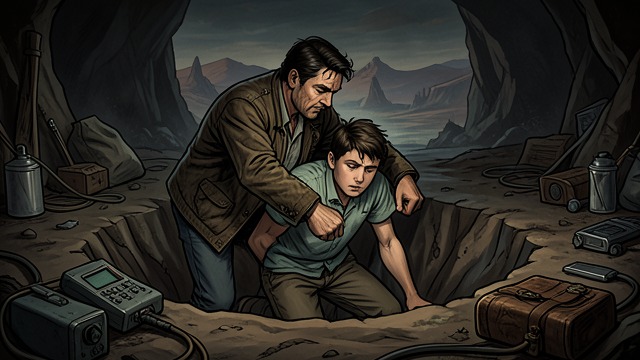 The Rescue in the Heat from "Roadside Picnic". The Rescue in the Heat Instinctive Intervention When Arthur runs into the heat trap, Redrick grabs his ankle and forces him down.