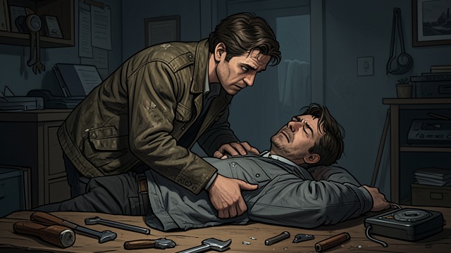 Concern in the Repository from "Roadside Picnic". Concern in the Repository Seeing Kirill’s Exhaustion Redrick notices Kirill’s depleted condition as he works with the Empty.