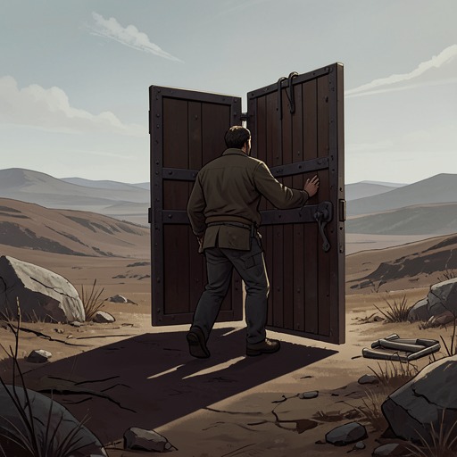 Gutalin’s Moral Protest from "Roadside Picnic". This flow follows Gutalin’s attempt to reject the Zone’s moral economy by returning the objects that others turn into profit.