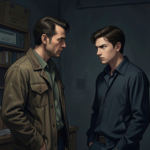 The Expedition’s Moral Choice from "Roadside Picnic". This flow traces the shift in Redrick’s attitude toward Arthur from calculated usefulness to an action that reveals an unwanted capacity for care.