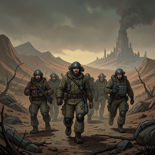 Harmont’s Changing Stalker Trade from "Roadside Picnic". This flow follows the shift from rough early Stalker expeditions to regulated research, criminal markets, and eventual automation.