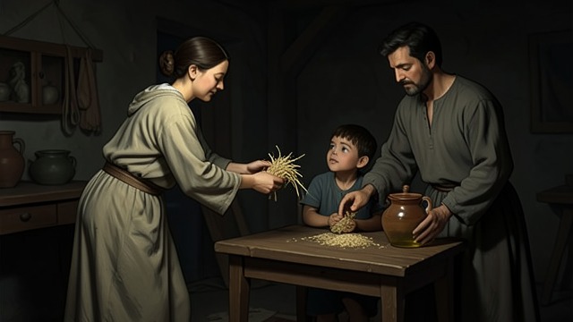 Resources Become Shared from "Acts of the Apostles". Material Security Is Part of the Vision Believers share possessions Members sell property and make resources available to people in need.