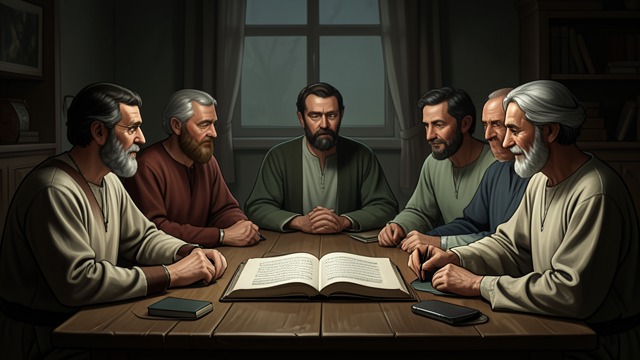 Gentiles Join Without Circumcision from "Acts of the Apostles". The Community Reconsiders Its Requirements A contested demand Believers disagree over whether Gentiles must be circumcised to be saved.
