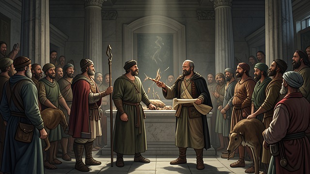 Lystra Mistakes the Witnesses from "Acts of the Apostles". A Healing Is Misread The crowd names gods People identify Barnabas and Paul as Zeus and Hermes and prepare sacrifices.