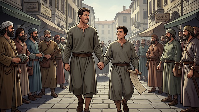 A New Partnership Forms from "Acts of the Apostles". Silas Joins Paul’s Work A mission reorganizes After Paul and Barnabas separate over John Mark, Silas travels with Paul.