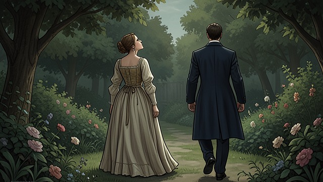 The Engagement Ends from "Night and Day". Separate Futures A decisive announcement William tells Katharine that he loves Cassandra, and Katharine acknowledges that she loves Ralph.