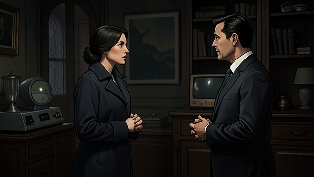 The Daughter Takes Distance from "Night and Day". A Parent’s Authority Tested A private decision Katharine tells Trevor Hilbery that she and William Rodney are no longer engaged.