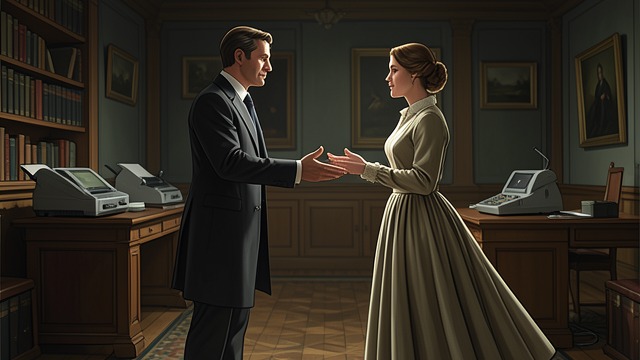 Mutual Commitment from "Night and Day". A Chosen Partnership Love acknowledged After Katharine releases William and tells him that Cassandra loves him, he finally names his own feeling.