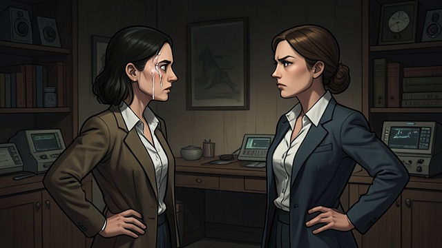 The Confession to Katharine from "Night and Day". Jealousy Spoken Aloud An honest admission Mary tells Katharine that she is in love with Ralph and jealous of her.