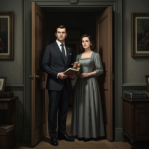 Katharine and William’s Engagement from "Night and Day". This flow traces the rise and collapse of Katharine Hilbery and William Rodney’s engagement, including their temporary decision to keep it nominally intact.