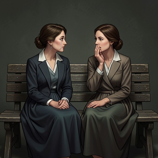 Mary and Katharine’s Difficult Honesty from "Night and Day". This flow traces the women’s movement from wary observation toward candid disclosure, jealousy, and a fragile form of mutual recognition.