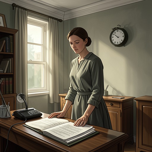 The New Democratic Society from "Night and Day". This flow traces Mary Datchet’s transition from the suffrage office toward the broader reform project proposed by Horace Basnett and his colleagues.