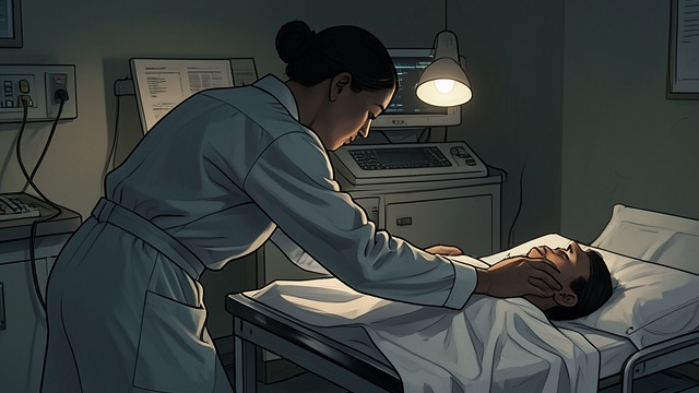 The Clinic Visit from "Fever Dream". The Clinic Visit A false explanation At the Rural Emergency Clinic, a nurse attributes their condition to too much sun.