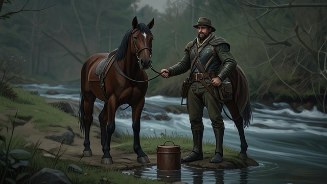 The Stream Exposure from "Fever Dream". The Stream Exposure A suspected source David and the stallion encounter water at the stream before becoming gravely ill.