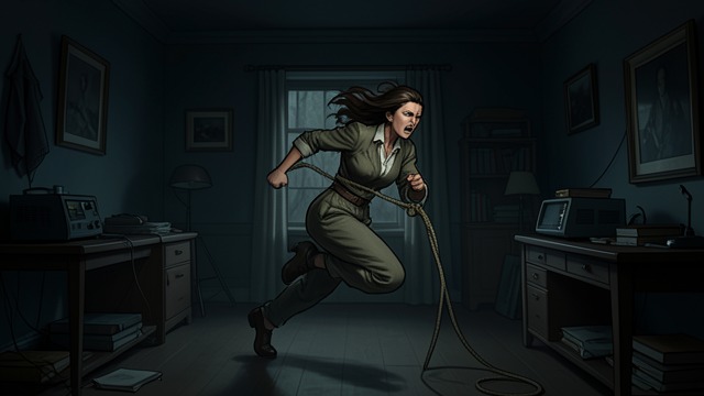 The Taut Rope from "Fever Dream". The Taut Rope A sudden contraction Amanda feels the rescue distance tighten as she rushes toward Nina and David.
