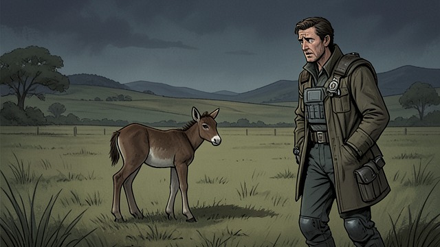 The Vanished Horses from "Fever Dream". The Vanished Horses An empty pasture Omar wakes to find the horses gone and only a frightened foal left behind.