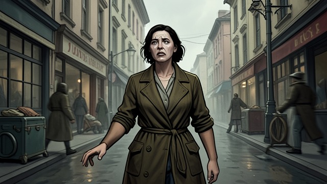 The Loss of Sight from "Fever Dream". The Loss of Sight Vision overwhelmed Amanda’s eyes burn, the street turns white, and she can no longer see clearly.