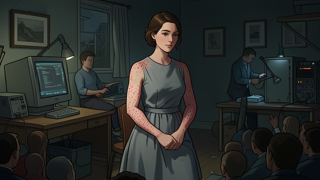 The Burning Skin from "Fever Dream". The Burning Skin The image becomes physical Amanda feels as if tiny worms are moving across her stinging body.