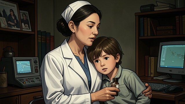 The Nurse’s Reassurance from "Fever Dream". The Nurse’s Reassurance A simple explanation The nurse sees their condition as sunstroke and recommends pills, rest, and avoiding the sun.