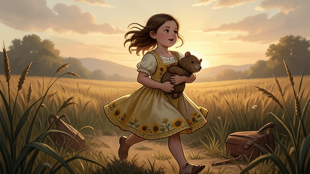 The Playful Vacationer from "Fever Dream". The Playful Vacationer Country routines Nina runs around the house, plays with her stuffed mole, and explores the unfamiliar town.