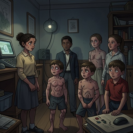 The Unseen Children from "Fever Dream". Amanda’s encounters with altered children gradually reveal that David’s condition belongs to a much wider population of poisoned or differently born children.