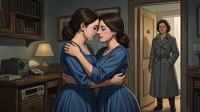 Forgiveness Begins from "Always". Forgiveness Begins A choice to hold on Emma embraces Paige while both sisters cry for their lost trust and former ease.