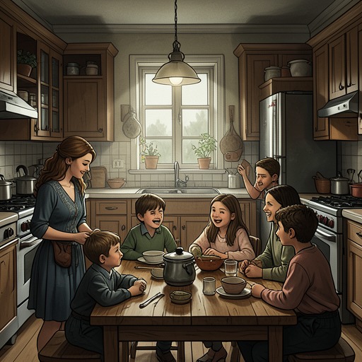 The Family of Choice from "Always". The relationships around Emma, Linc, and their friends show how affection becomes practical care, trust, and a wider family structure.