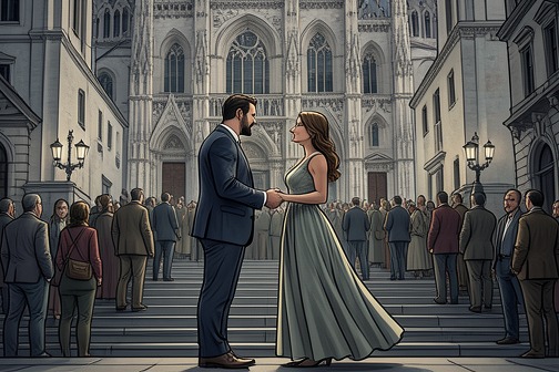 Fortuny and Sophie Carax's marriage from "The Shadow of the Wind". The marriage of Antoni Fortuny and Sophie Carax joins a prosperous Barcelona hatter to a young French music teacher, but the union quickly becomes a household…