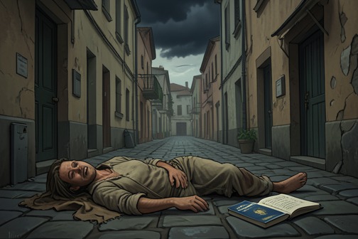 Julian Carax returns to Barcelona and is found dead from "The Shadow of the Wind". Julian Carax’s supposed return to Barcelona ends, in the first account, with his death and an anonymous burial; a later reconstruction reveals that the body…